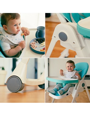 Trona Aluminio Mod Comfort Eat Verde