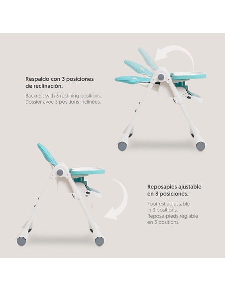 Trona Aluminio Mod Comfort Eat Verde