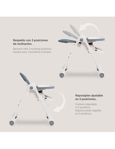 Trona Aluminio Mod Comfort Eat Gris