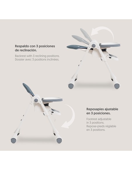 Trona Aluminio Mod Comfort Eat Gris