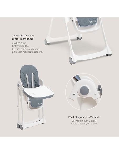 Trona Aluminio Mod Comfort Eat Gris