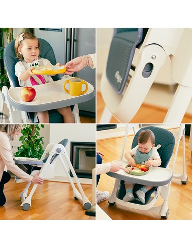 Trona Aluminio Mod Comfort Eat Gris