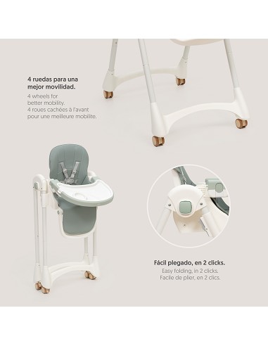 Trona Aluminio Mod Practic Verde