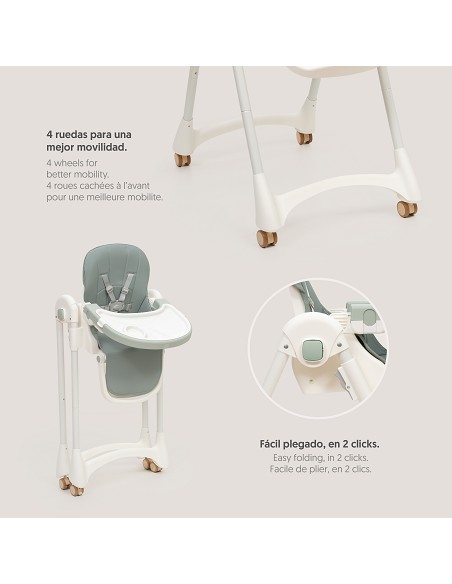 Trona Aluminio Mod Practic Verde