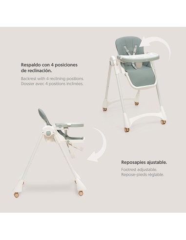 Trona Aluminio Mod Practic Verde