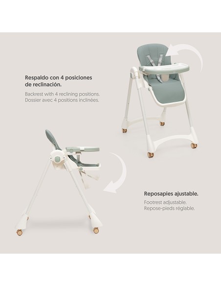 Trona Aluminio Mod Practic Verde