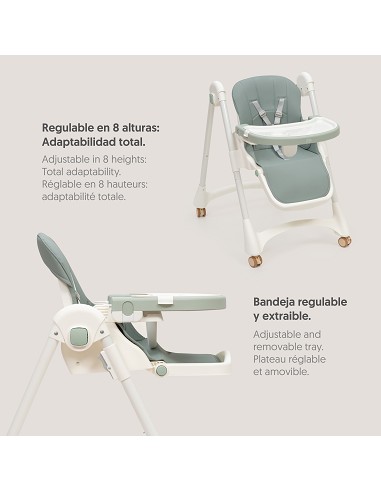 Trona Aluminio Mod Practic Verde