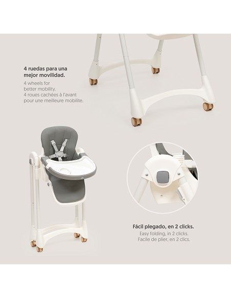 Trona Aluminio Mod Practic Gris