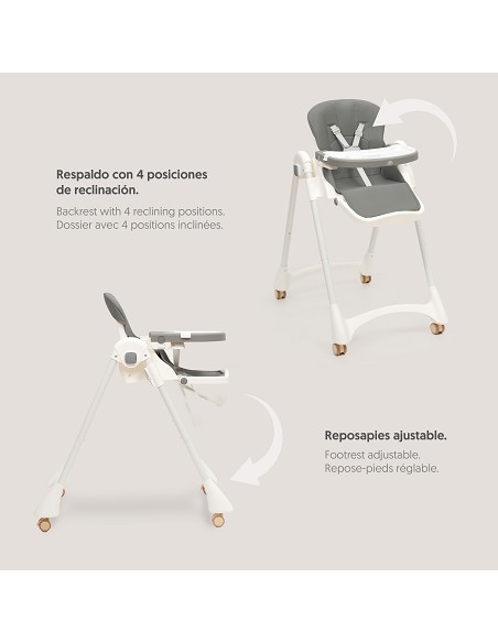 Trona Aluminio Mod Practic Gris