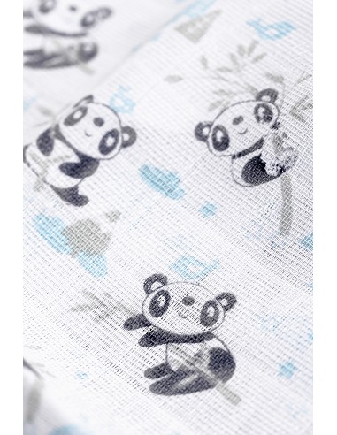 Gasas 80X80 Mod Panda Pack 3 Azul