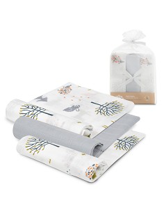 Gasas Bambu 55X70 Mod Fox Pack 3 Gris