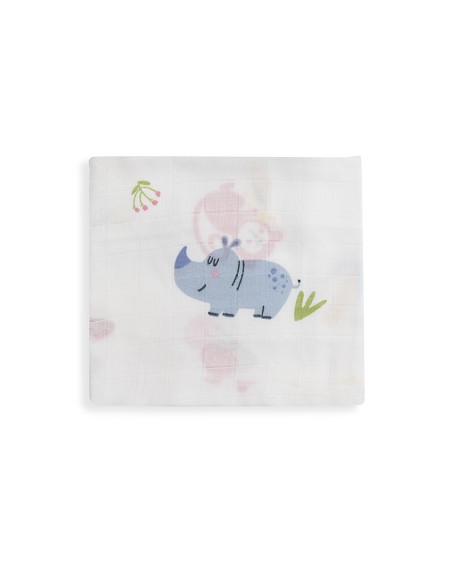 Gasas Bambu 55X70 Mod Jungla Pack 3 Azul