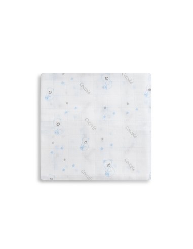 Gasas Bambu 55X70 Mod Bear Pack 3 Azul