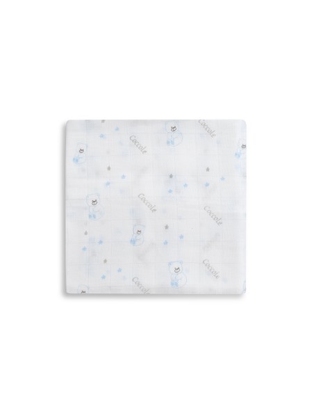 Gasas Bambu 55X70 Mod Bear Pack 3 Azul