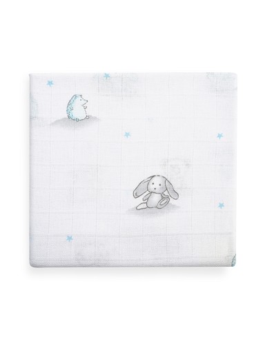 Gasas 80X80 Pack3 Modelo Forest Jungla Azul