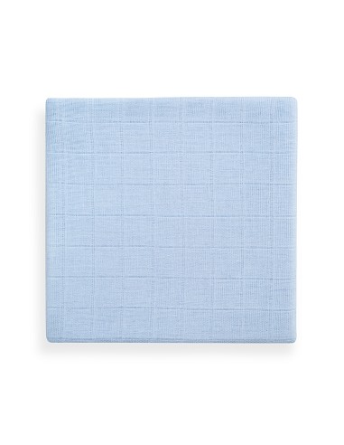 Gasas 80X80 Pack3 Modelo Elefantes Estrellas Azul