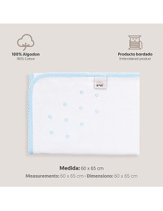 Gasa Bordada Mod Bodoque Azul 2