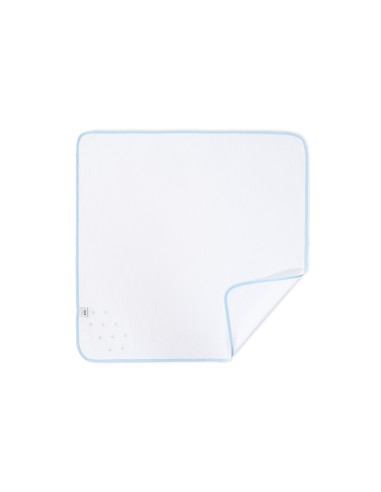 Gasa Bordada Mod Bodoque Azul