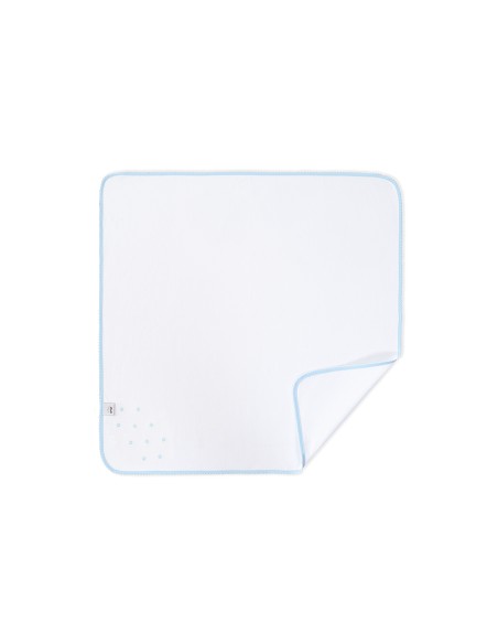 Gasa Bordada Mod Bodoque Azul