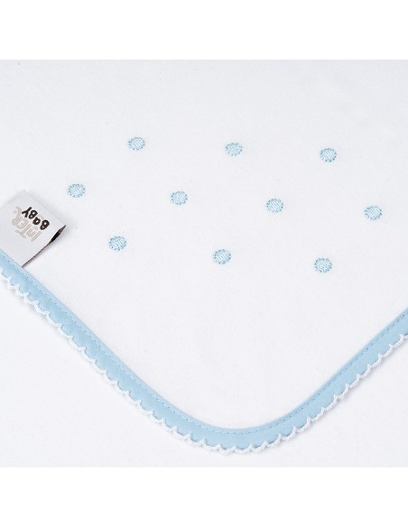 Gasa Bordada Mod Bodoque Azul