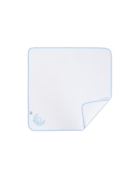 Gasa Bordada Mod Sleep Azul