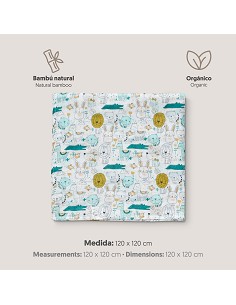 Muselina 1. 20X1. 20 Mod Gatito 2