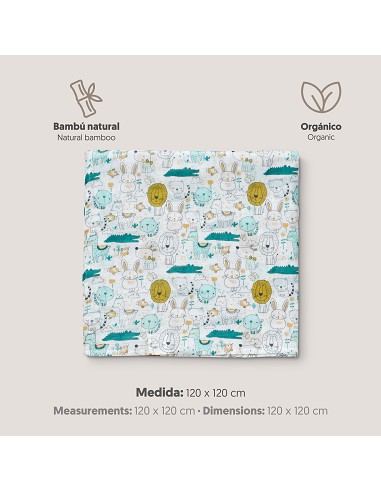 Muselina 1. 20X1. 20 Mod Gatito