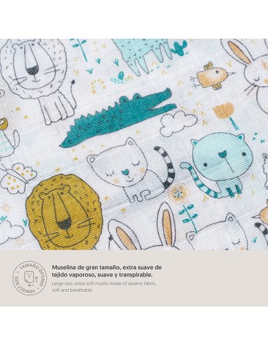 Muselina 1. 20X1. 20 Mod Gatito