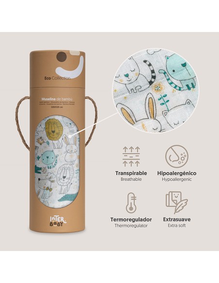 Muselina 1. 20X1. 20 Mod Gatito