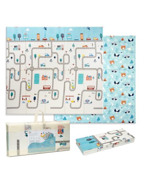 Alfombra de Juegos-Gateo Modelo Coches