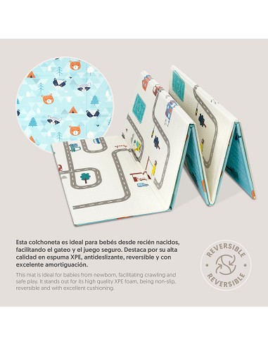 Alfombra de Juegos-Gateo Modelo Coches