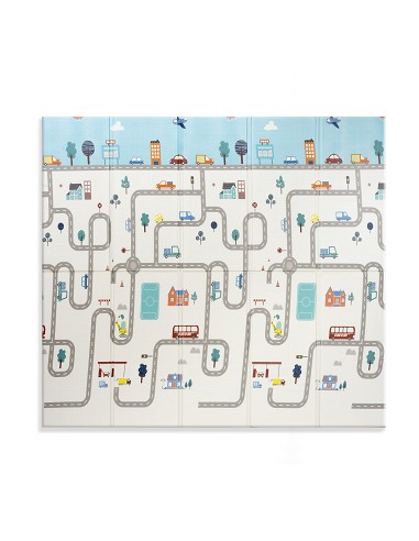 Alfombra de Juegos-Gateo Modelo Coches