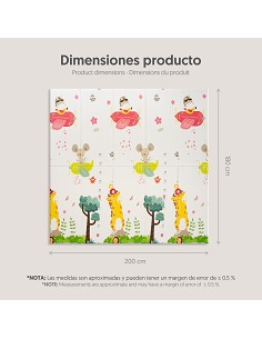 Alfombra de Juegos-Gateo Modelo Selva 2