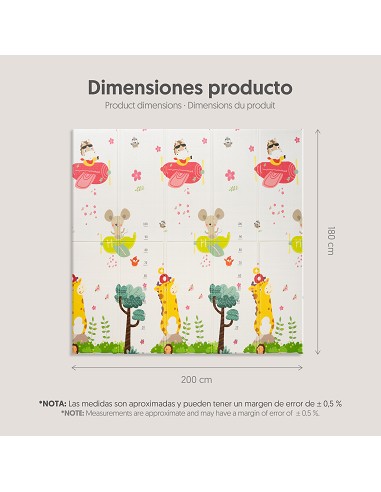 Alfombra de Juegos-Gateo Modelo Selva