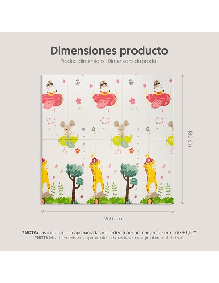 Alfombra de Juegos-Gateo Modelo Selva