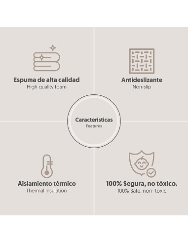 Alfombra de Juegos-Gateo Modelo Selva