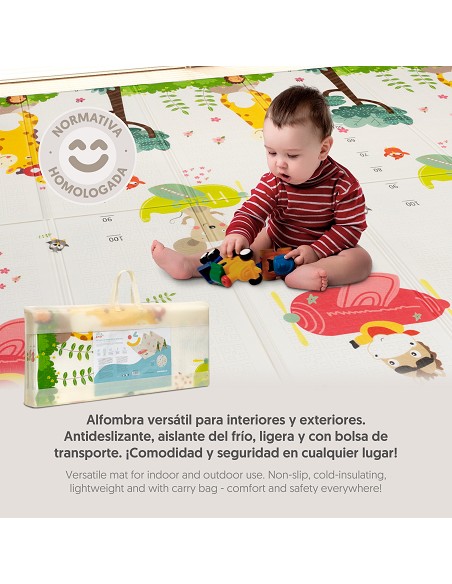 Alfombra de Juegos-Gateo Modelo Selva