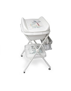 Bañera con Cambiador+Patas Modelo Dino 2