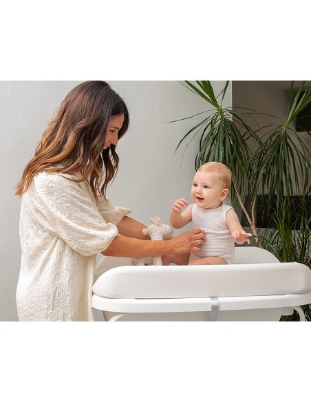Bañera con Cambiador+Patas Modelo Dino