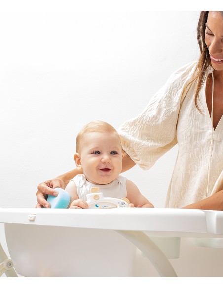 Bañera con Cambiador+Patas Modelo Dino