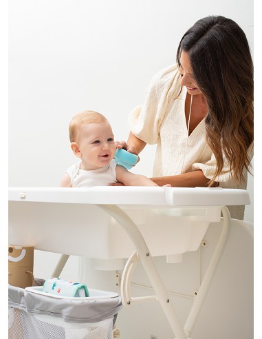 Bañera con Cambiador+Patas Modelo Dino