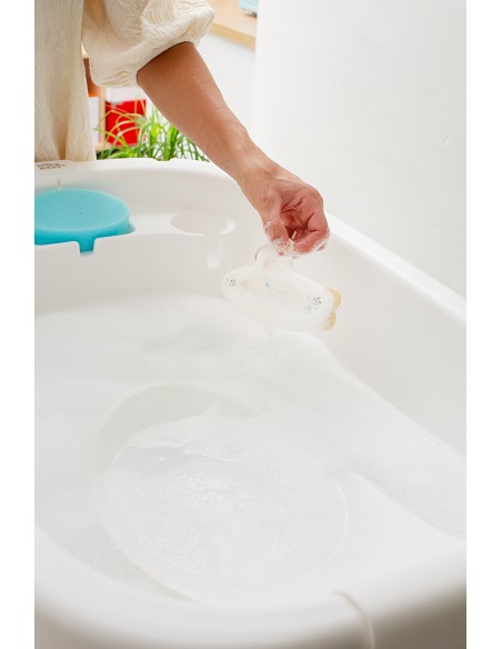 Bañera con Cambiador+Patas Modelo Dino