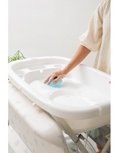 Bañera con Cambiador+Patas Modelo Dino