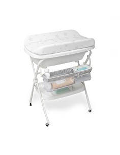 Bañera con Cambiador+Patas Modelo Estrellas