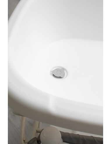 Bañera con Cambiador+Patas Modelo Estrellas