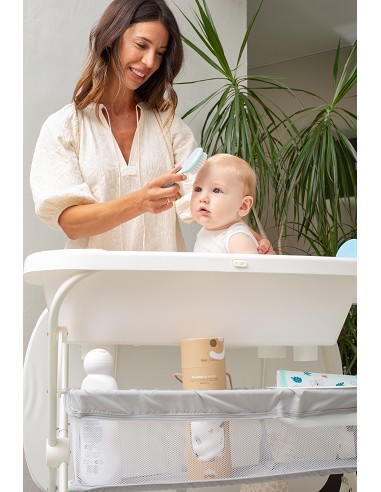 Bañera con Cambiador+Patas Modelo Estrellas