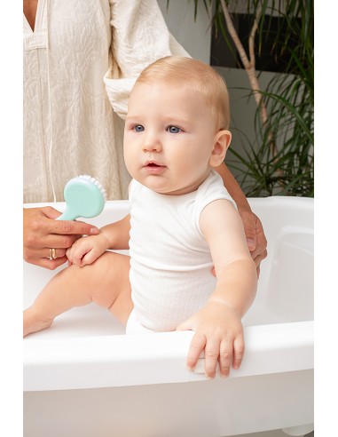 Bañera con Cambiador+Patas Modelo Estrellas