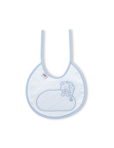 Pack 2 Baberos Azul/Gris 2