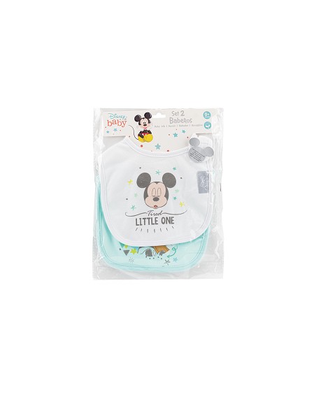 Baberos Punto Pack 2 Mickey