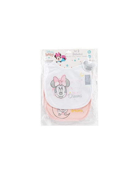Baberos Punto Pack 2 Minnie
